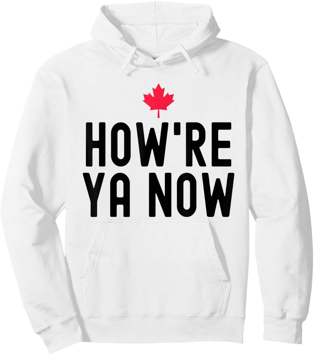 Funny How're Ya Now Shirt - Men's Adults Grey - Modern Humorous - Novelty Hockey - Short Sleeve - Small - Classic Fit - Cotton, Polyester Hoodie - Hoodie | White