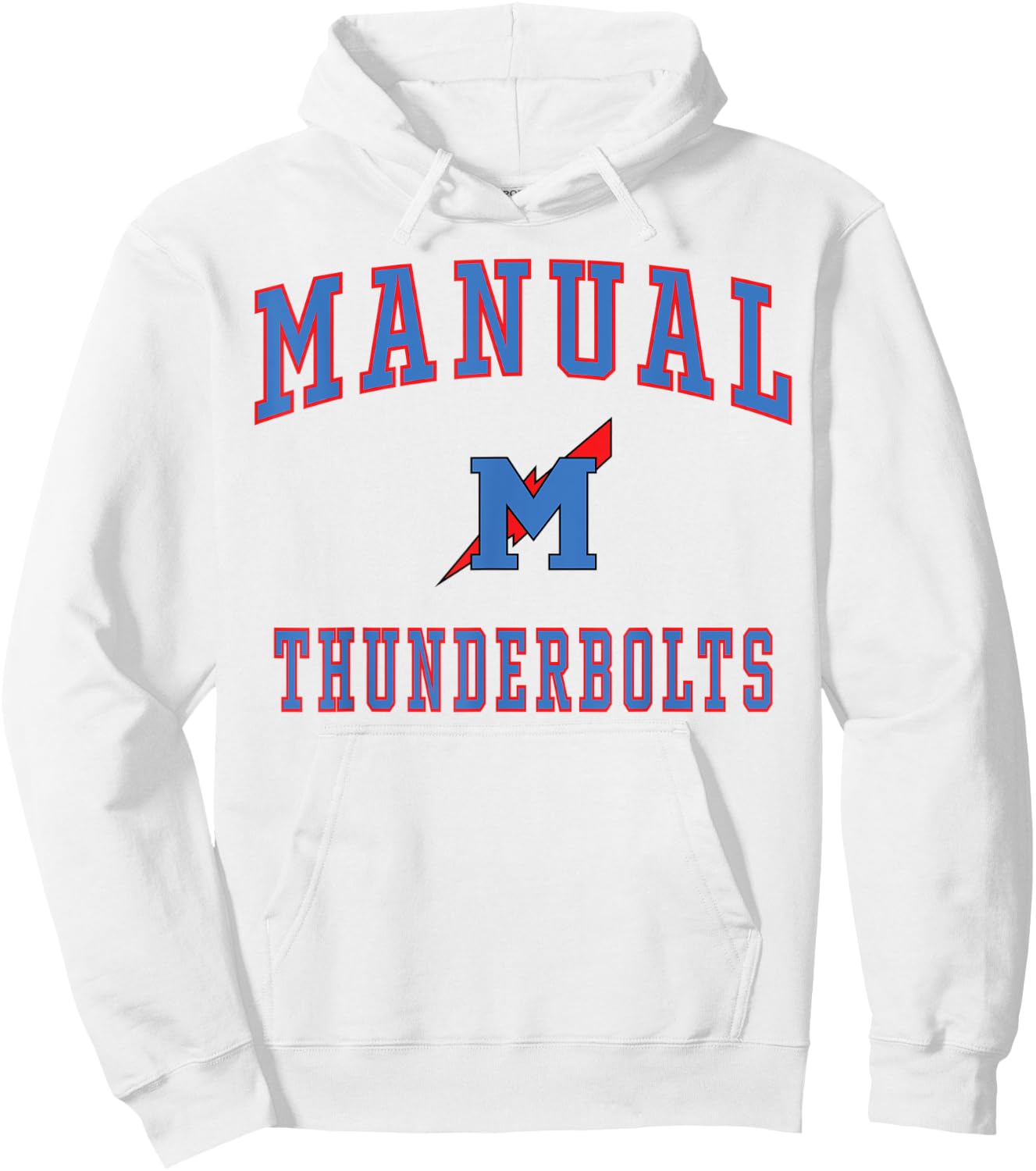 Manual High School Thunderbolts Hoodie - Hoodie | White