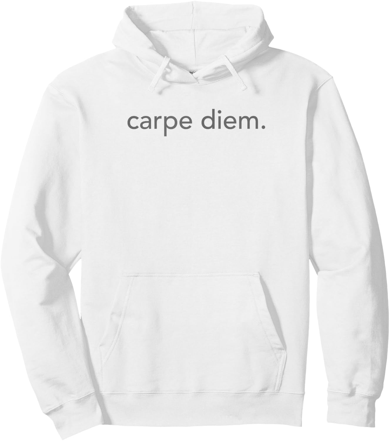 Minimalistic carpe diem. Minimal Hoodie - Hoodie | White