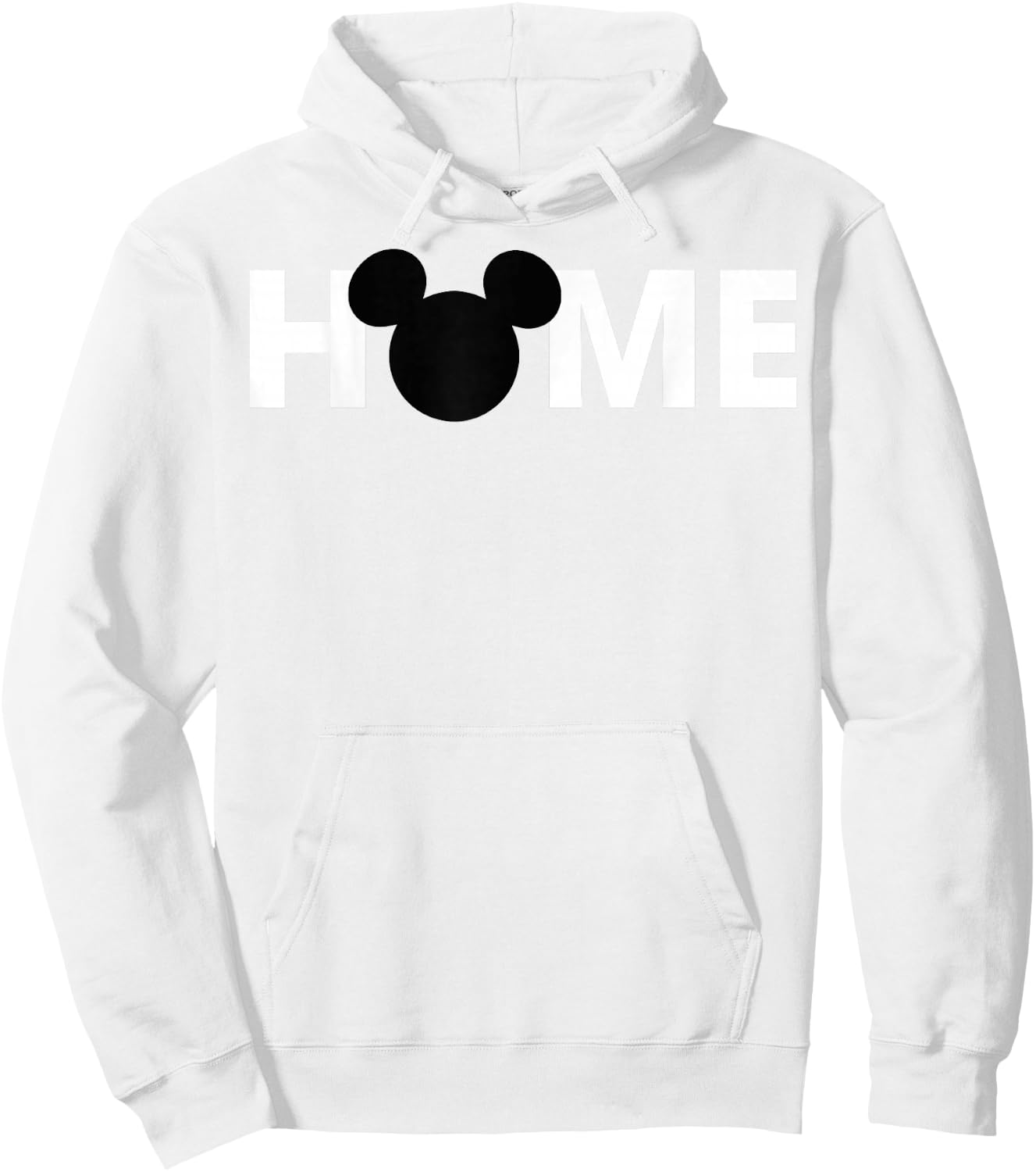 Disney Mickey And Friends Mickey Silhouette Home Hoodie - Hoodie | White