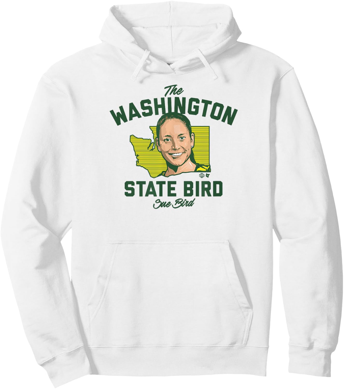 Sue Bird - Washington State Bird - Seattle Basketball Hoodie - Hoodie | White