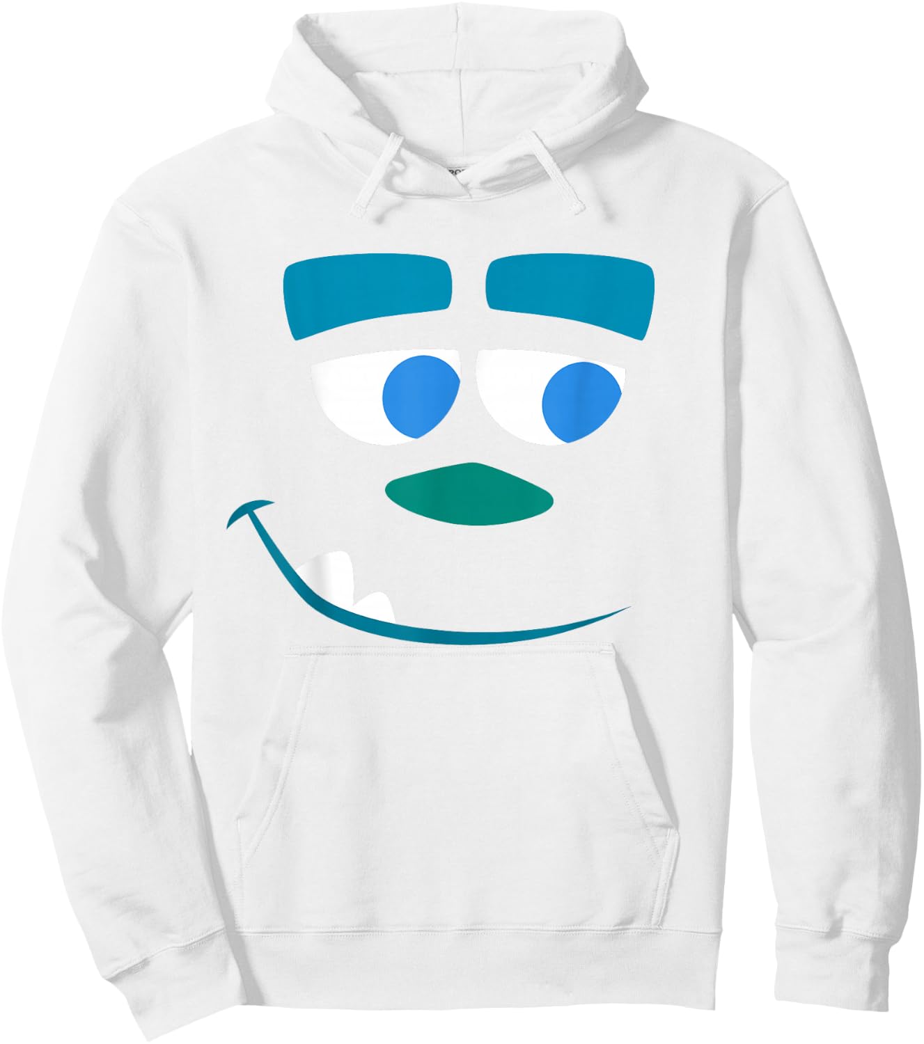Disney PIXAR Monsters, Inc. Big Face Sulley Costume Hoodie - Hoodie | White