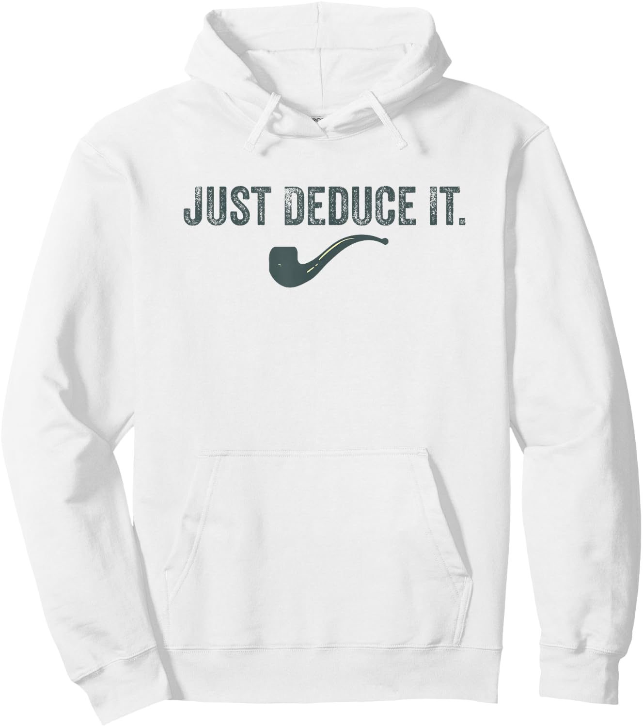 Simply Derive It Funny Sherlock Holmes Detective Hoodie - Hoodie | White