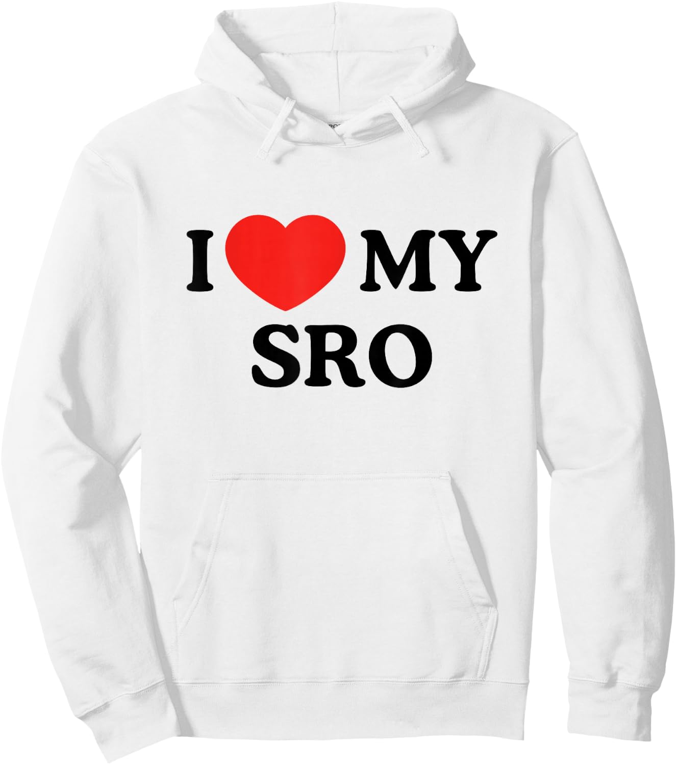 I Love My SRO Proud School Resource Officer Men Women Kids Hoodie - Hoodie | White