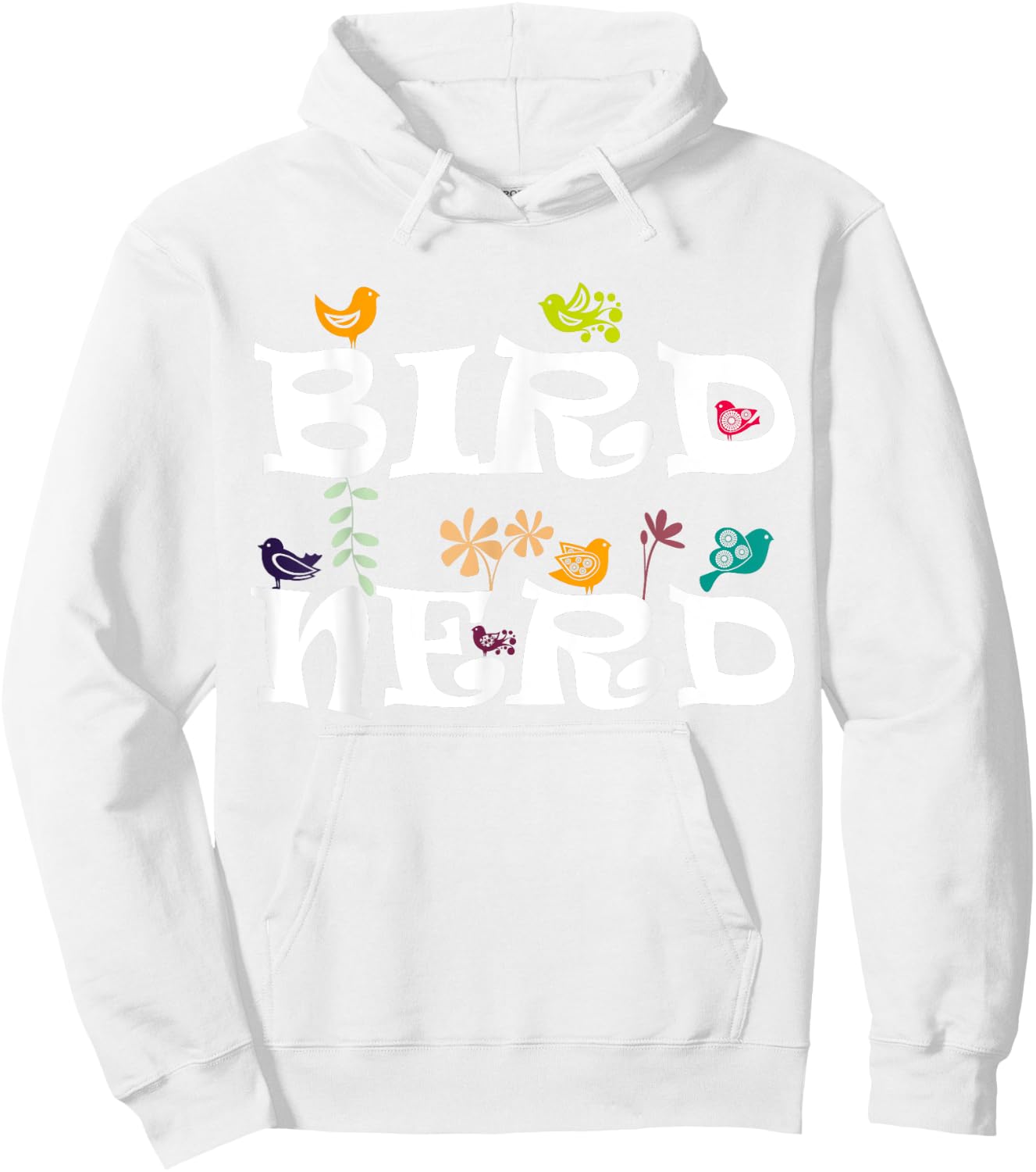 Birds to Watch Bird Nerd Ornithology Science Birds Spicies Birdwatching - -Adults, Grey, Small Hoodie - Hoodie | White