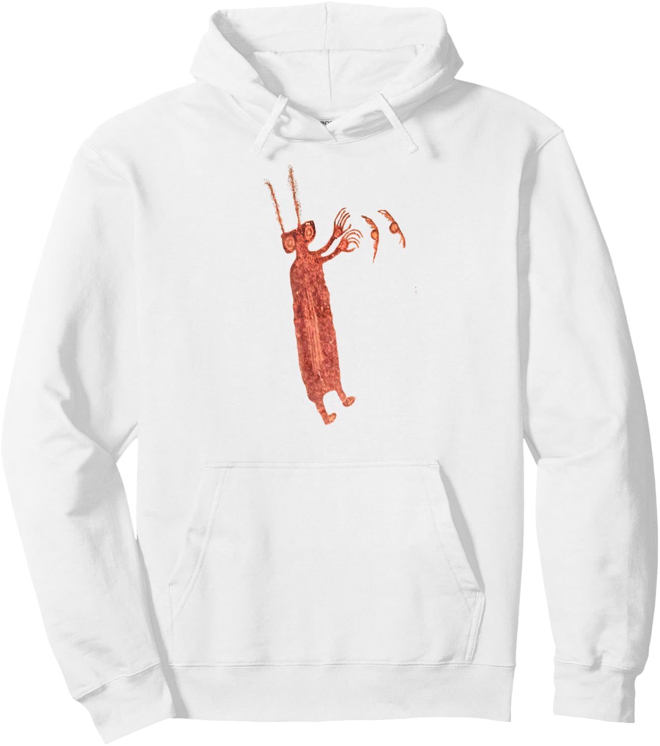 Unexpected pictograph. Hoodie - Hoodie | White