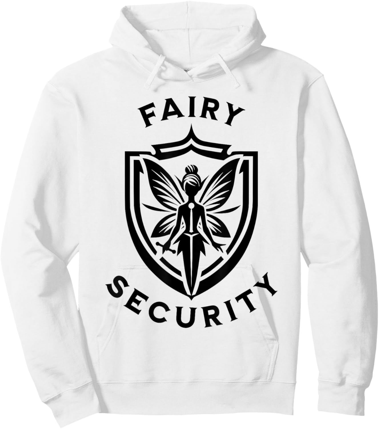 Fairy Security Halloween Costume Mom Dad Adult Big Daughter Hoodie - Hoodie | White