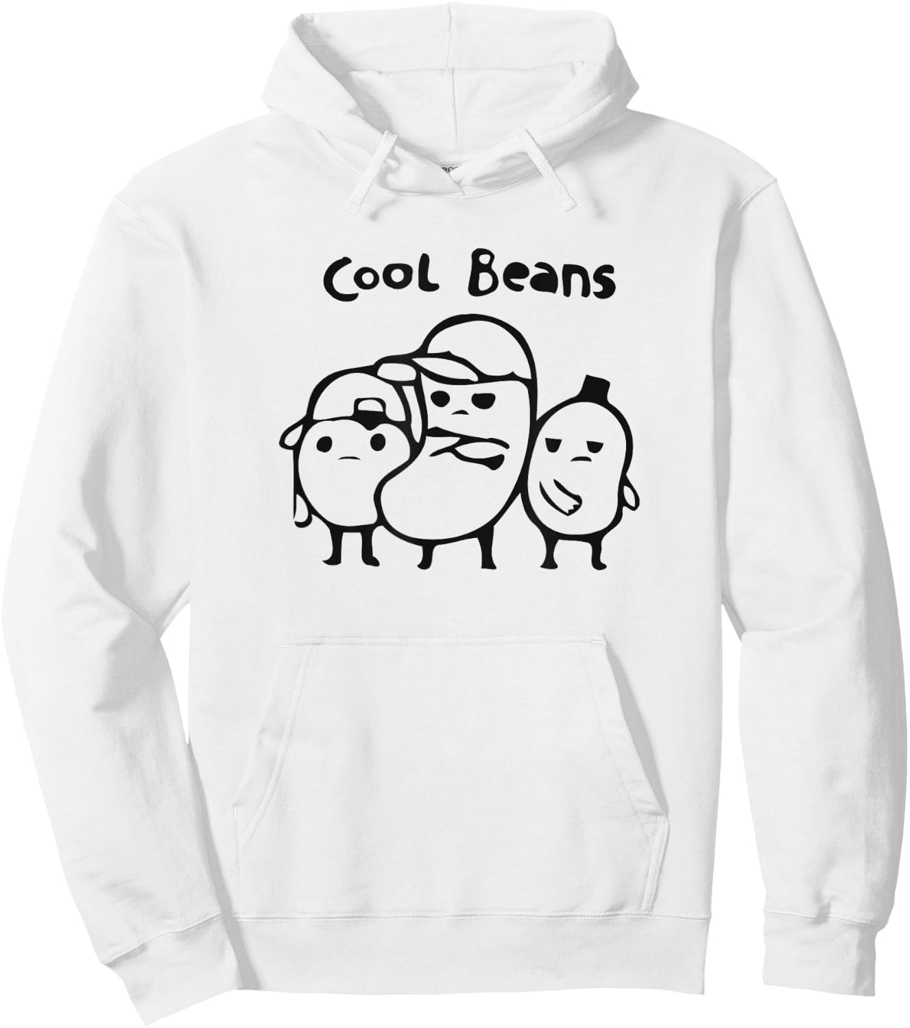 Cool Beans Hoodie - Hoodie | White