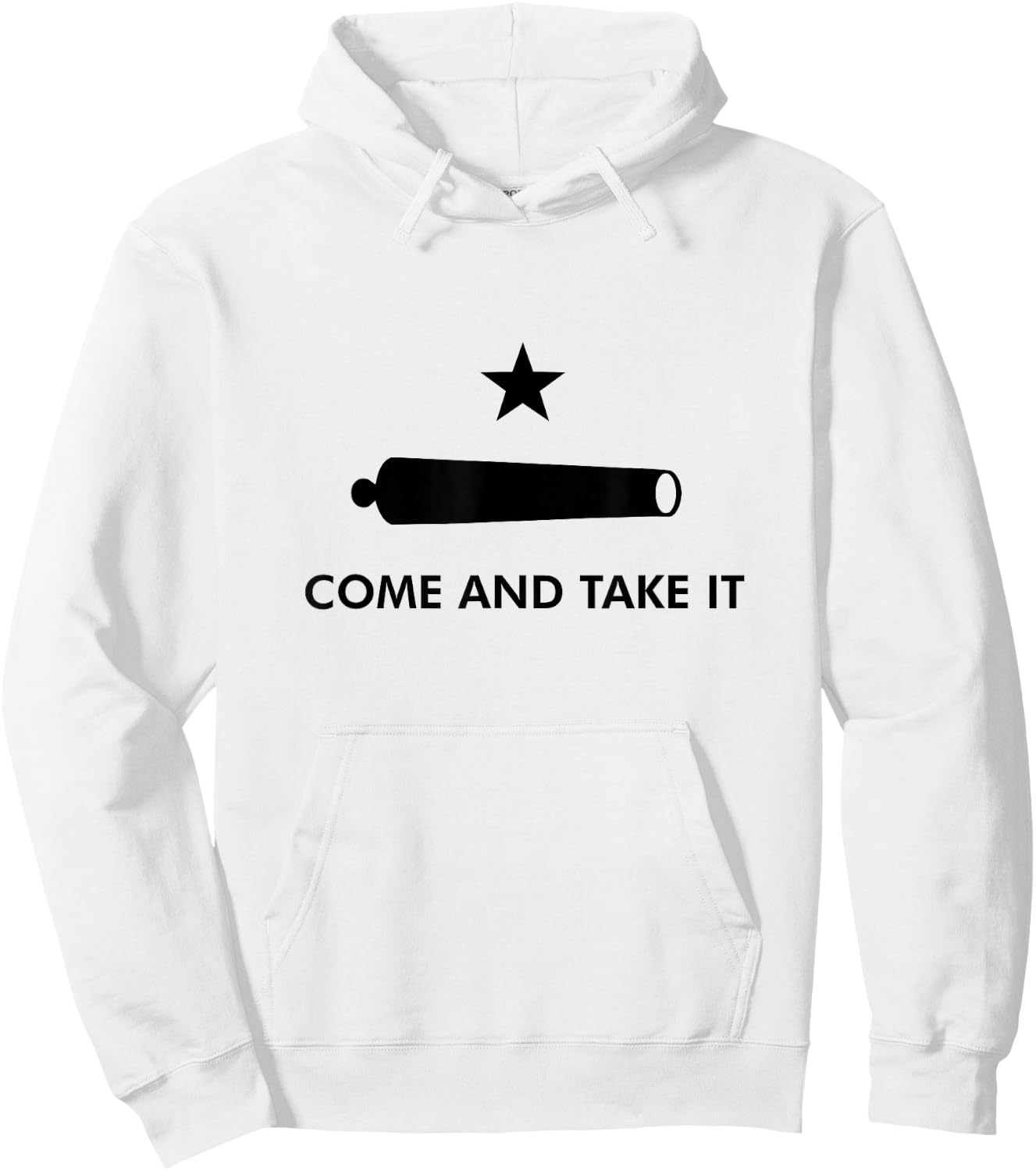 Come And Take It Texas Alamo 1836 Historical Hoodie - Hoodie | White