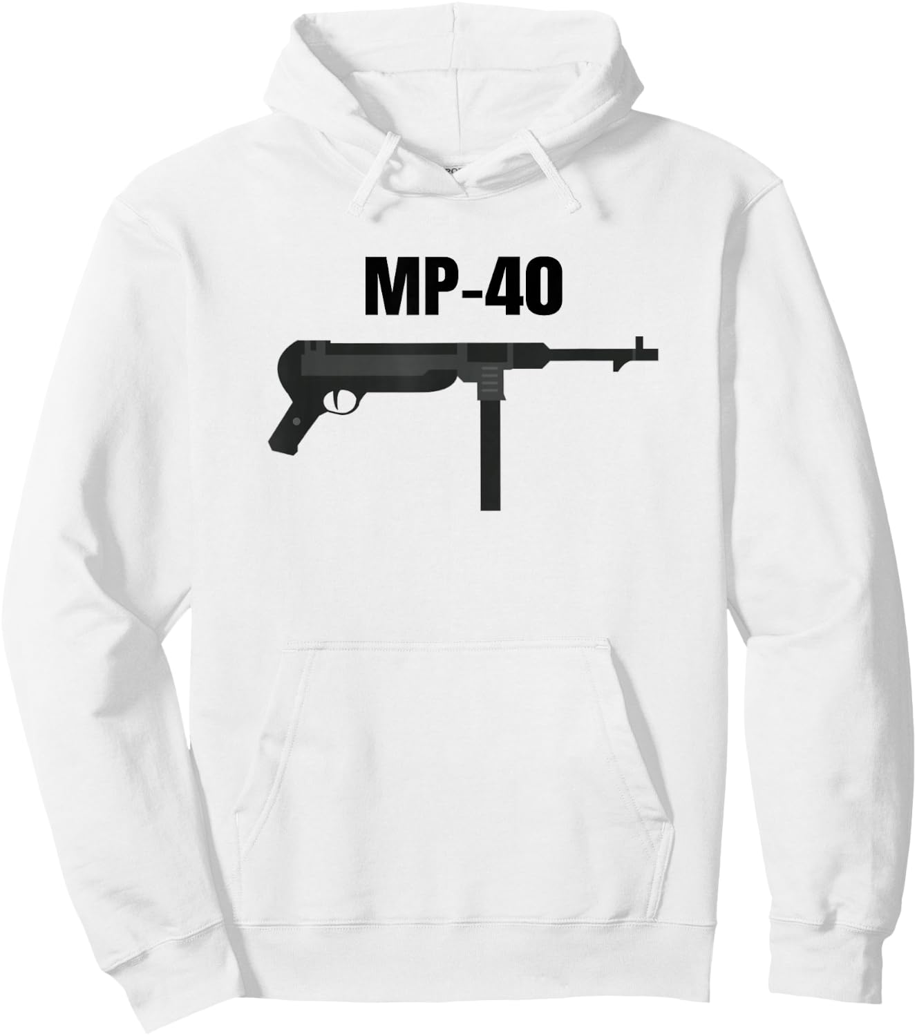 MP-40 MP40 WW2 Military History Gifts Hoodie - Hoodie | White