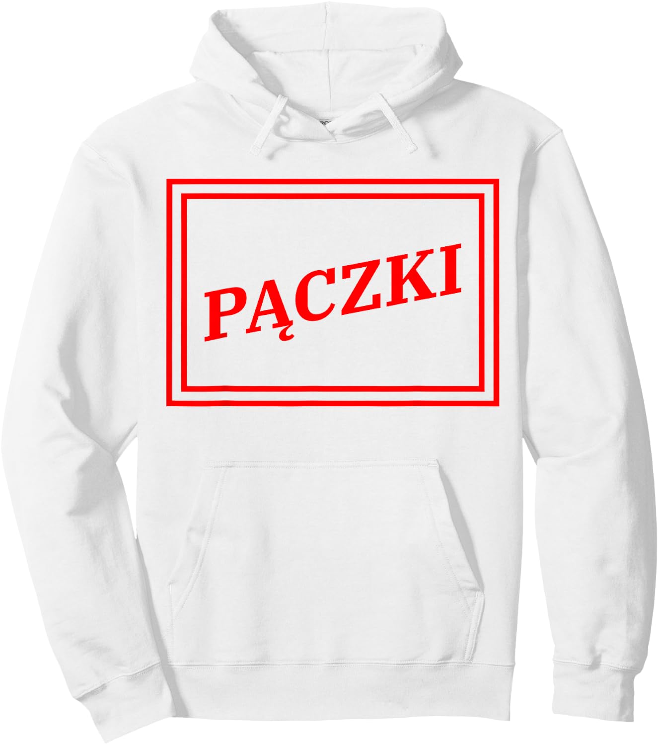 Funny Paczki Day Polish Donut Lover Gift Fat Tuesday Meme Hoodie - Hoodie | White