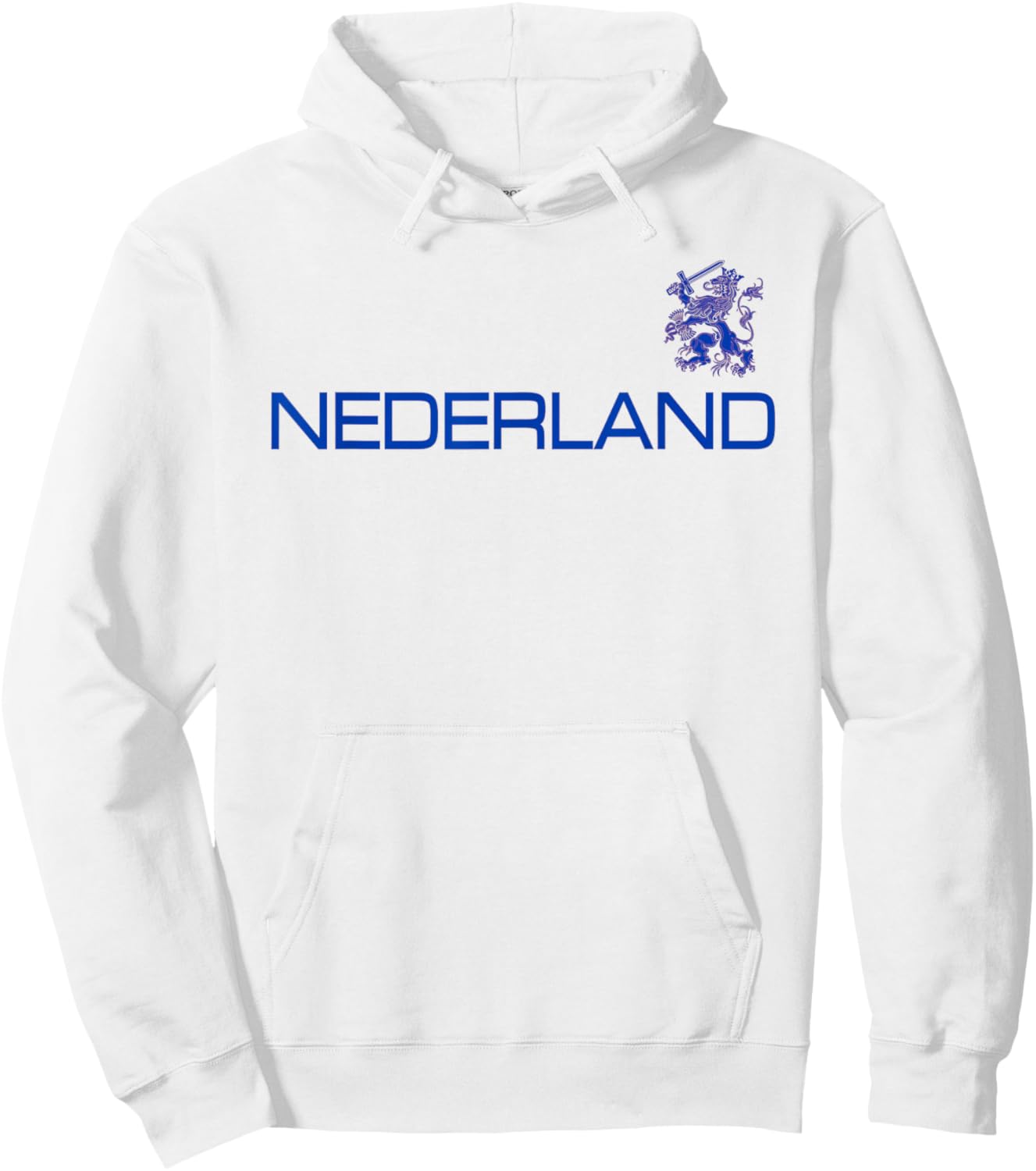 Dutch Lion of the Netherlands Holland Nederland Orange Hoodie - Hoodie | White