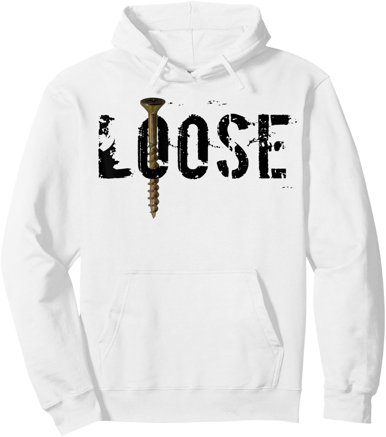 Funny DIY shirt - house renovation screw loose Hoodie - Hoodie | White