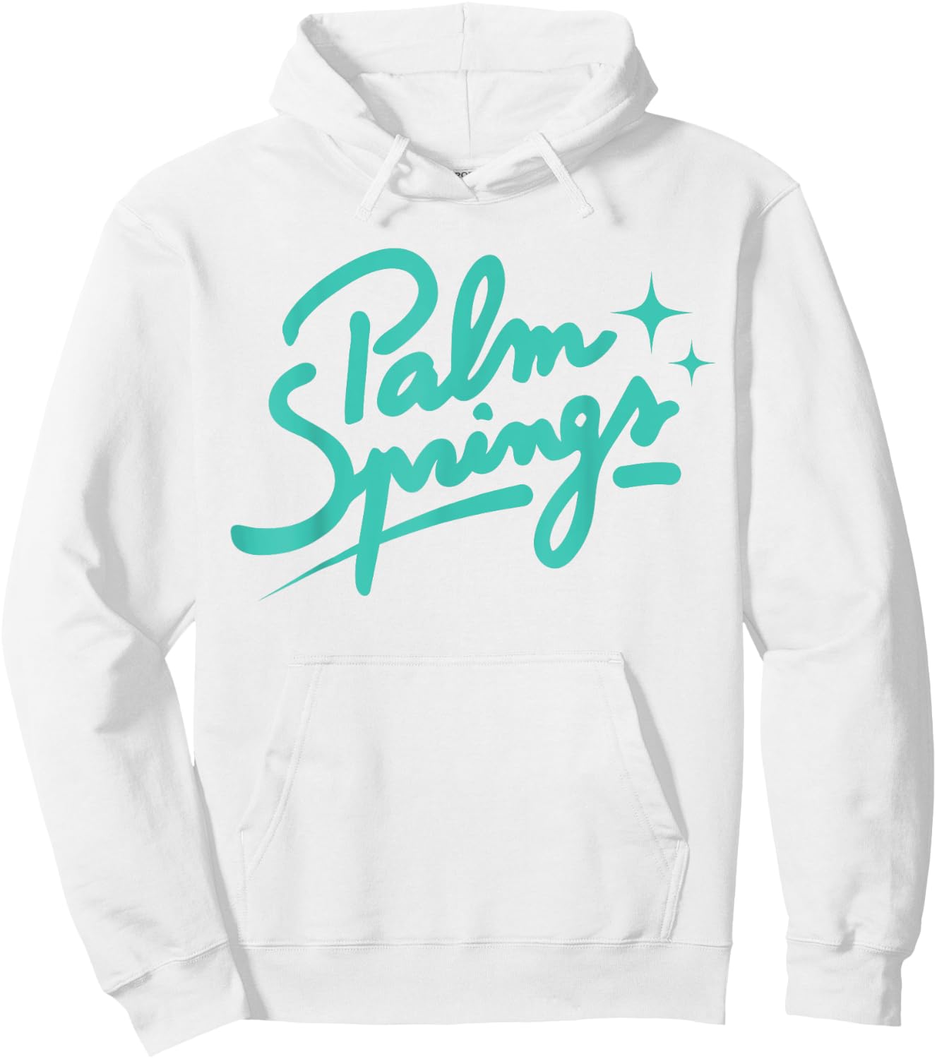 Palm Springs California Vacation Retro Hoodie - Hoodie | White