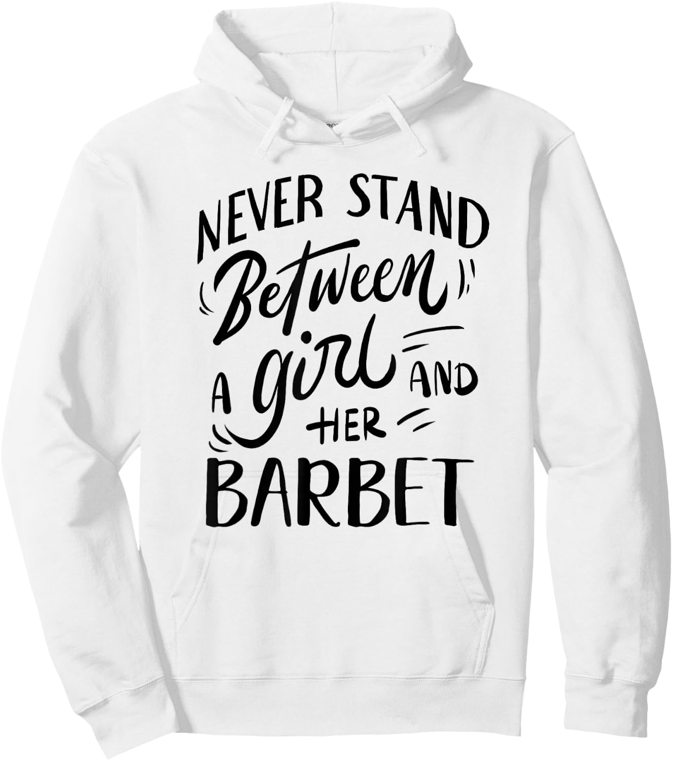 Dog Owner Gift A Girl And Her Barbet Hoodie - Hoodie | White