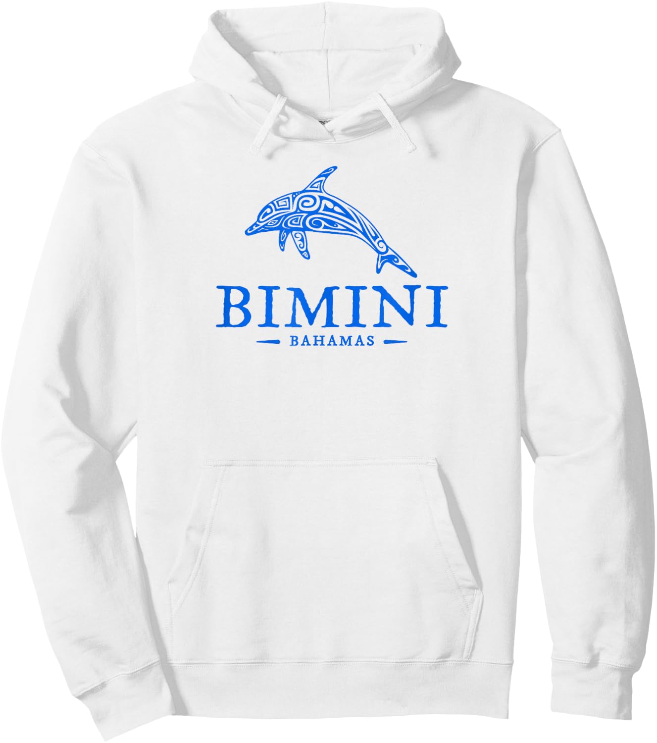 Bimini Bahamas Dolphin Boys Girls Toddler Vacation Souvenir Hoodie - Hoodie | White