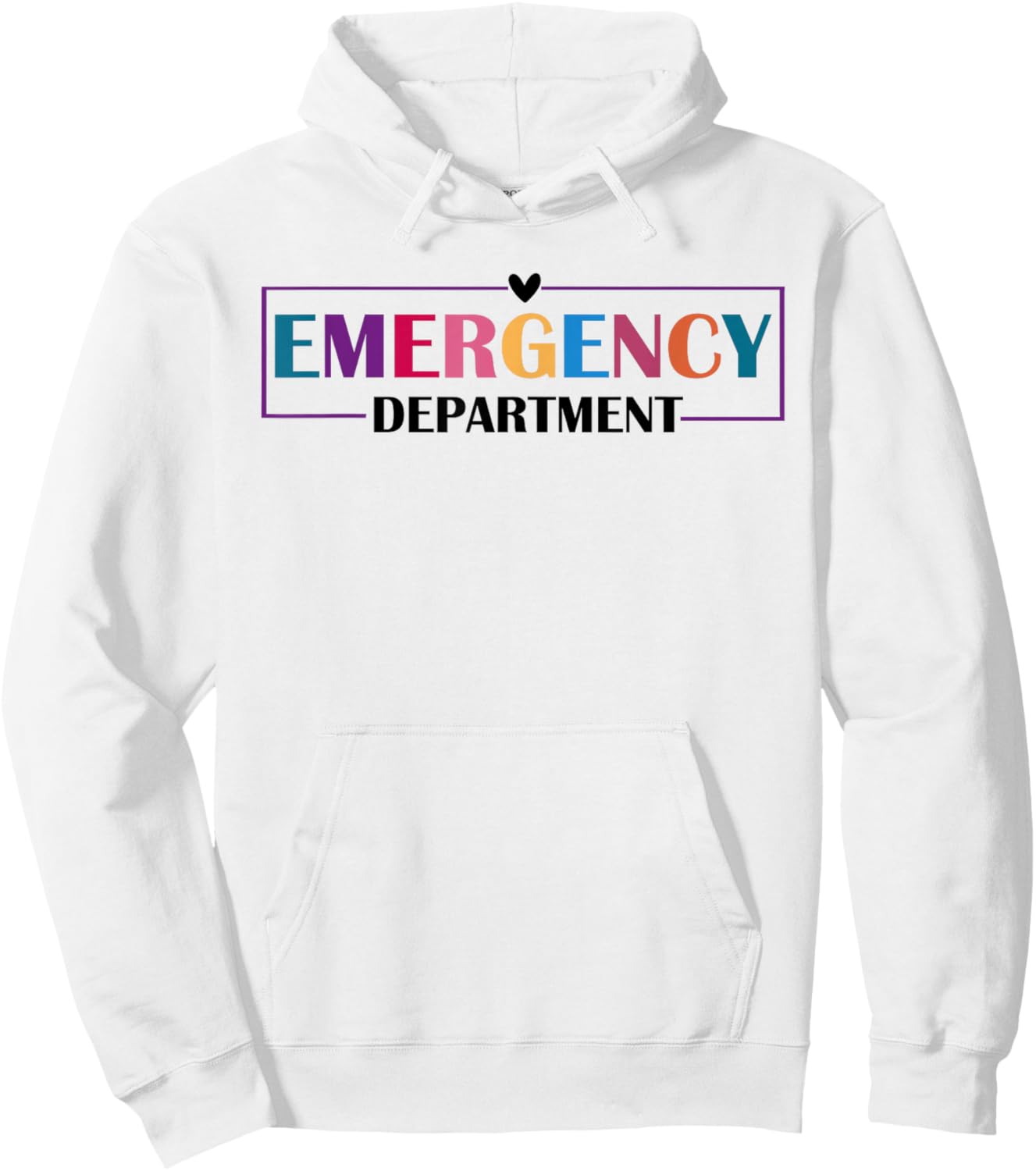 Emergency Department Emergency Room Healthcare Nursing Hoodie - Hoodie | White