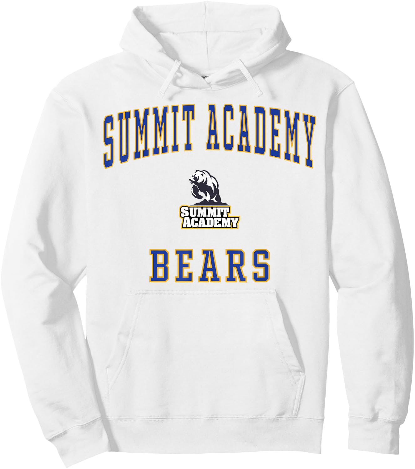 Summit Academy Bears Hoodie - Hoodie | White