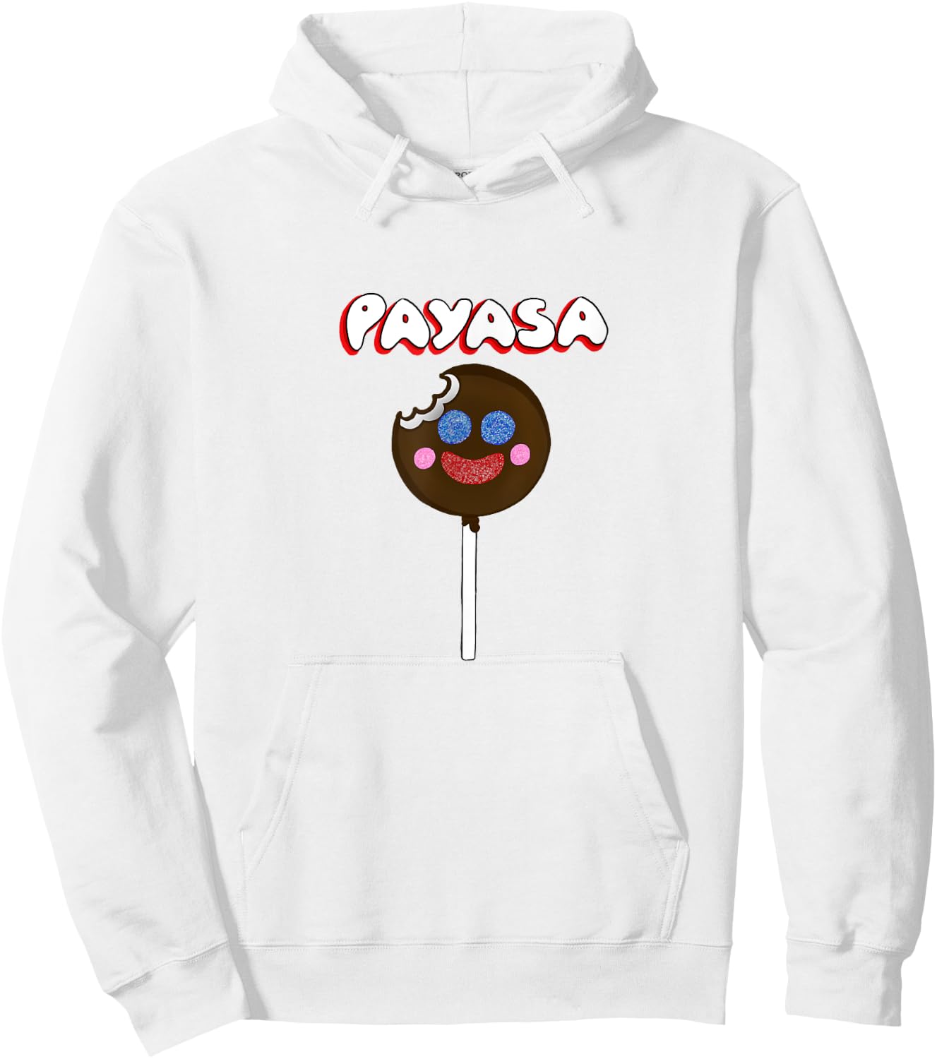 Funny Latinx Candy Payasa Lollipop Gummy Mexican Sweets Hoodie - Hoodie | White