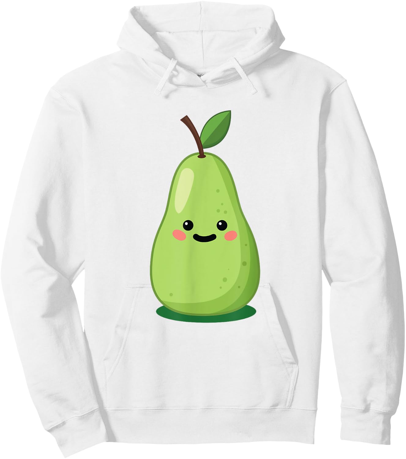 Halloween DIY Pear Costume Hoodie - Hoodie | White
