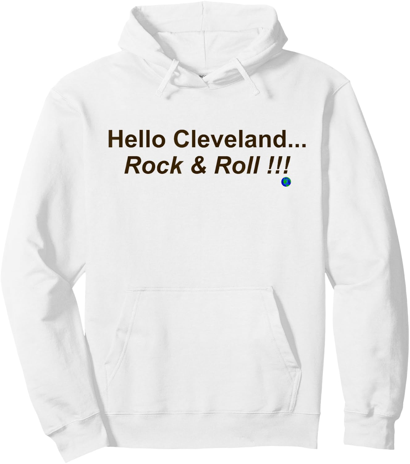 Hello Cleveland Hoodie - Hoodie | White