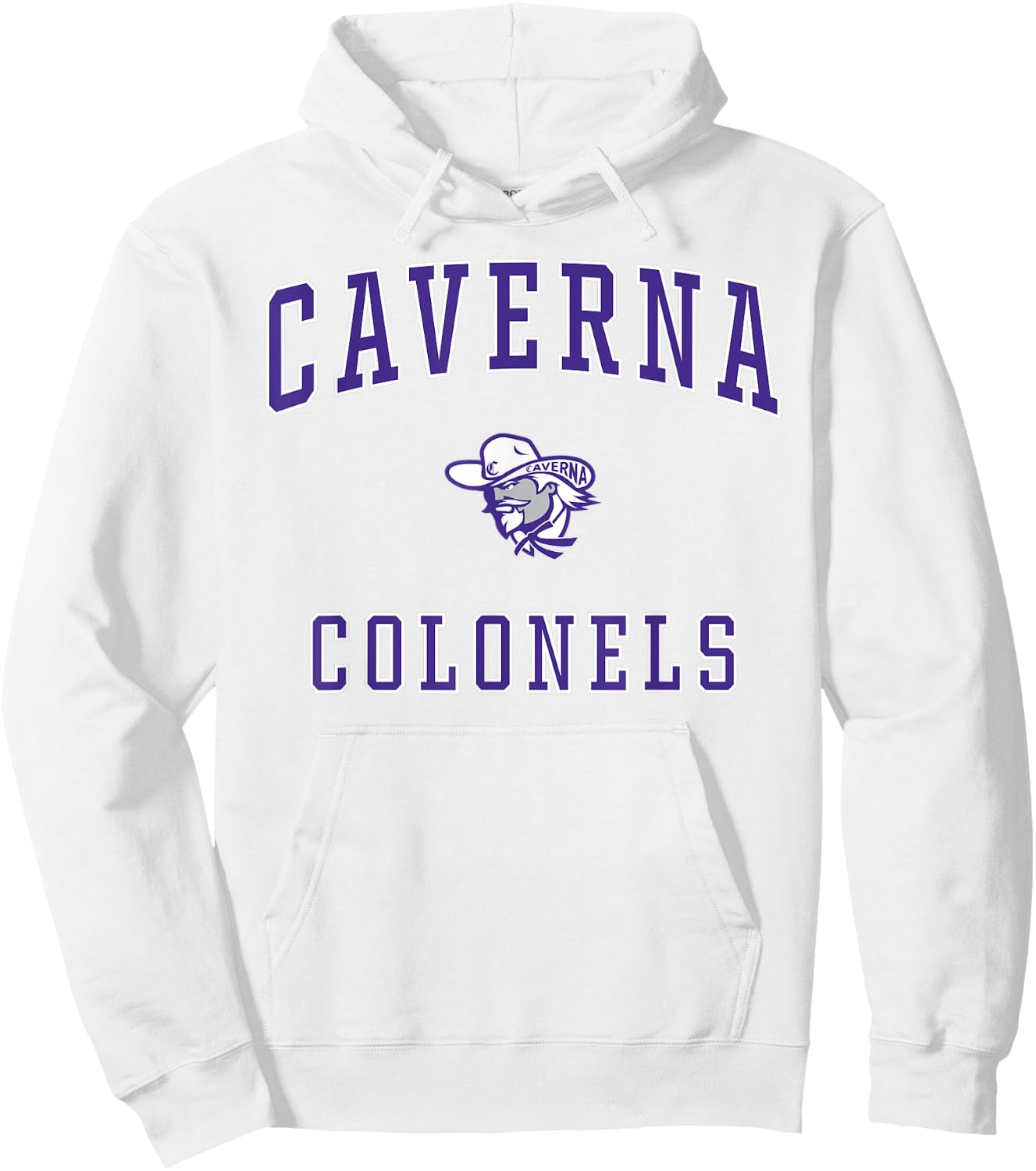 Caverna High School Colonels Hoodie - Hoodie | White