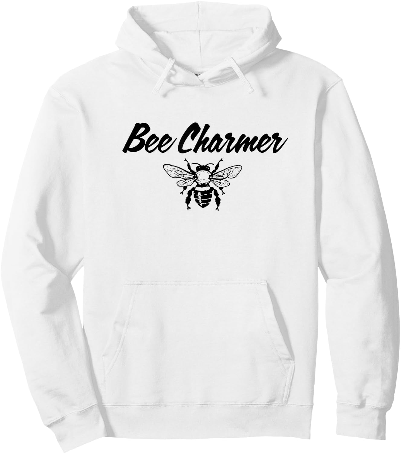 Bee Charmer - Bee Keeper Keeping Hive Apiary Honey - Funny Hoodie - Hoodie | White