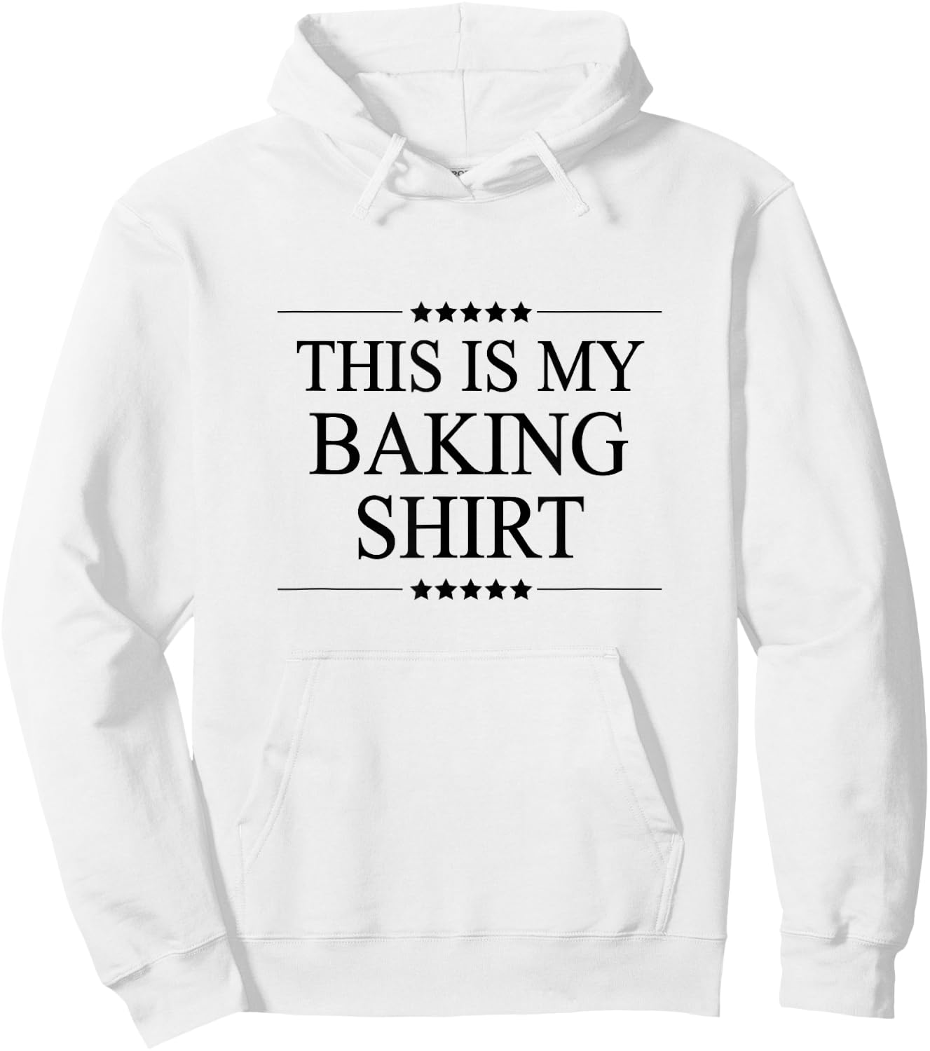 This is My BAKING Shirt Funny Gift Bakery Hoodie - Hoodie | White