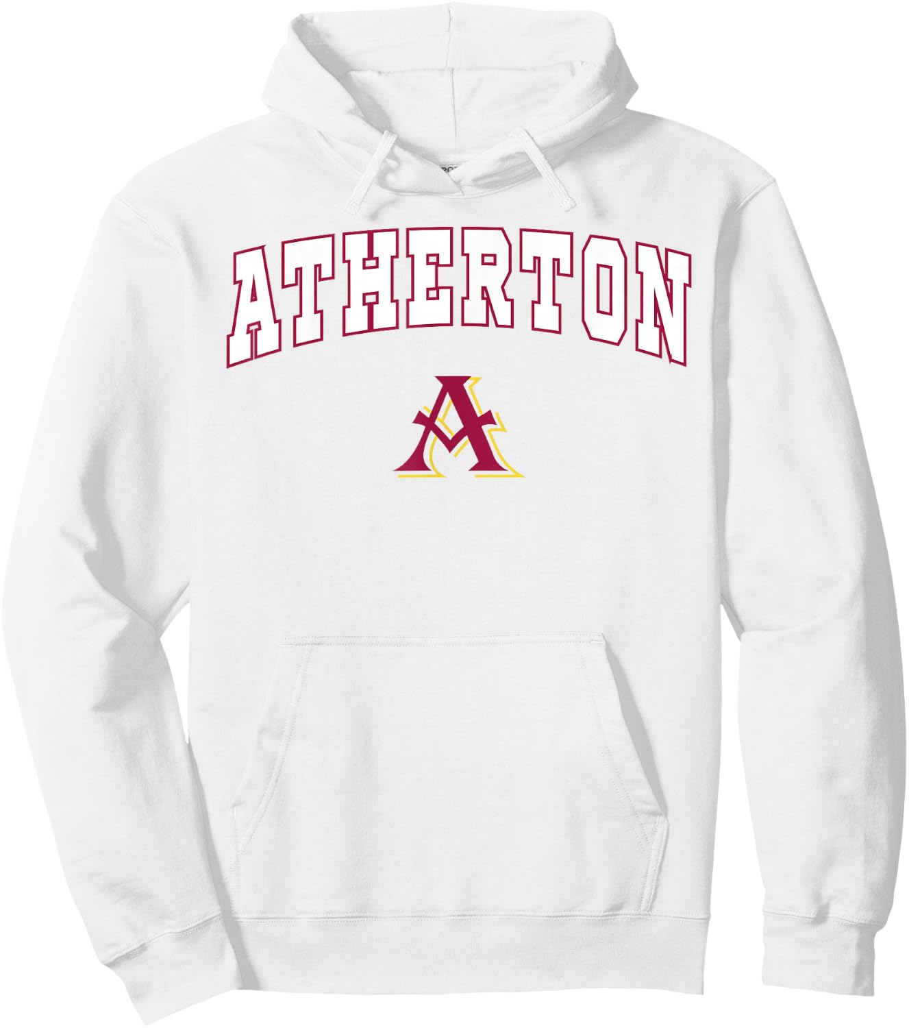 Atherton High School Rebels Hoodie - Hoodie | White