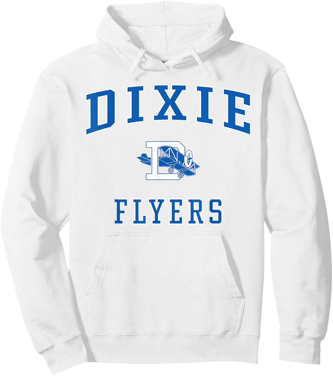 Dixie High School Flyers Hoodie - Hoodie | White