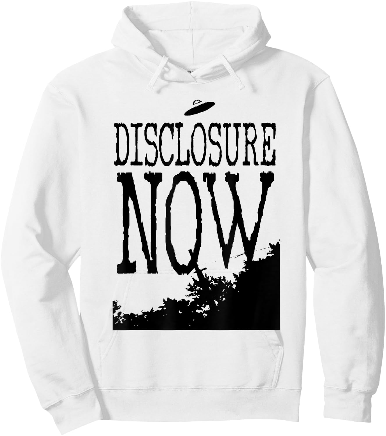 Disclosure NOW UFO UAP Jet Fighter Extraterrestrial Alien Hoodie - Hoodie | White