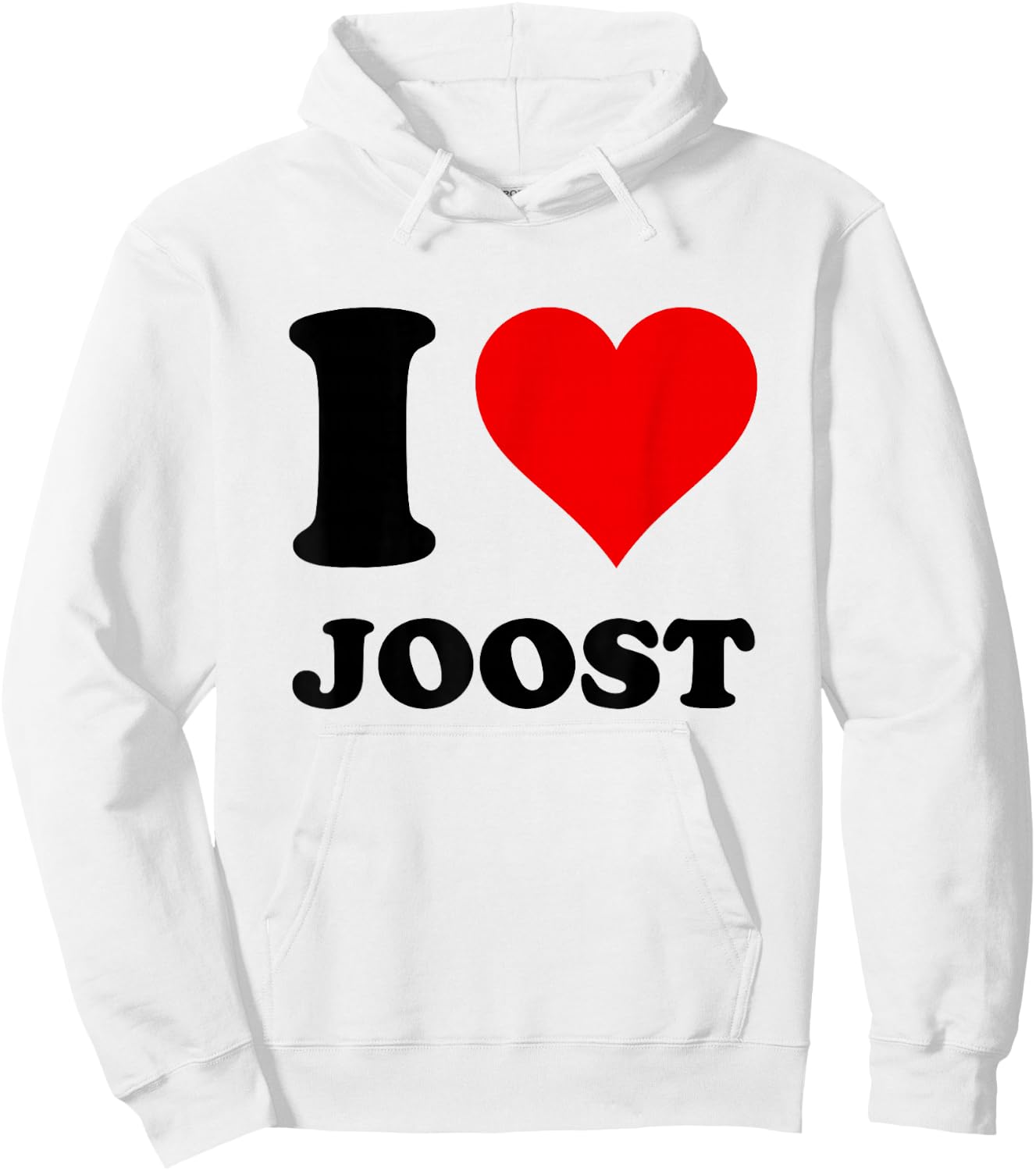 I Love Joost Hoodie - Hoodie | White
