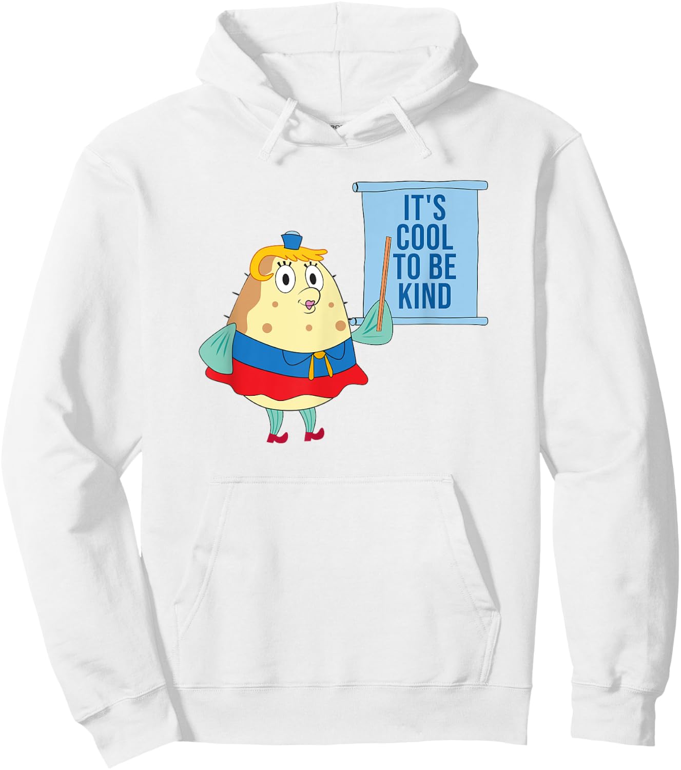Mademark x SpongeBob SquarePants - Mrs. Puff - Kindness is Cool Hoodie - Hoodie | White
