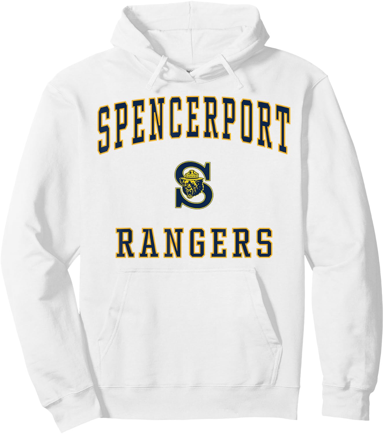Spencerport High School Rangers Hoodie - Hoodie | White