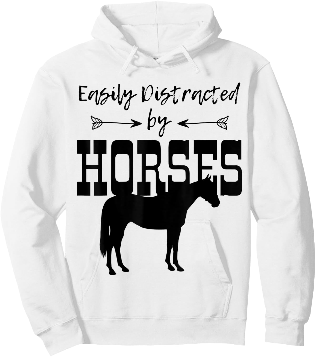 Horse Girl Hoodie - Hoodie | White