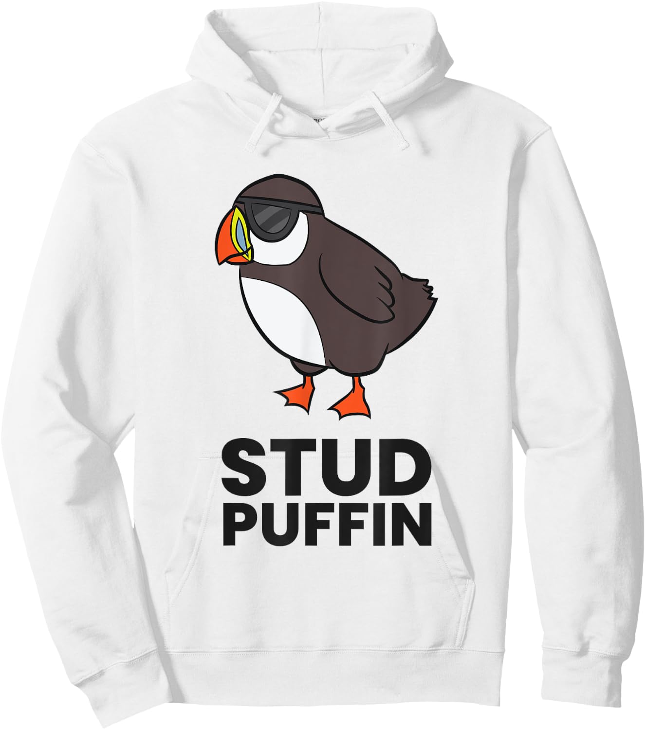 Stud Puffin Seabird Stuf Muffin Iceland Puffin Bird Hoodie - Hoodie | White