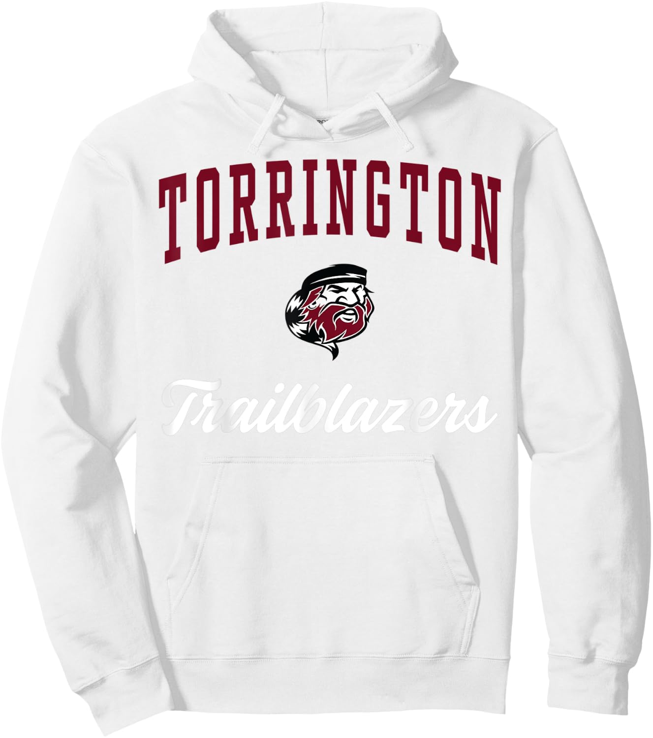 Torrington High School Trailblazers Hoodie - Hoodie | White
