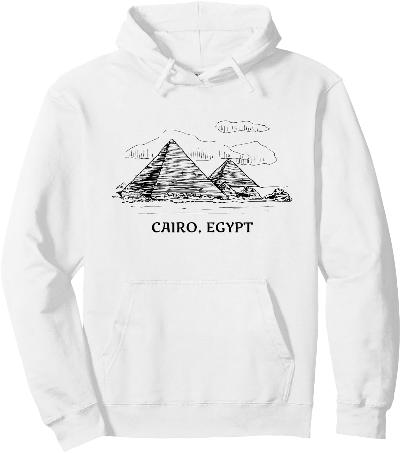 Cairo Egypt Summer Travel Women Girls Kids Hoodie - Hoodie | White