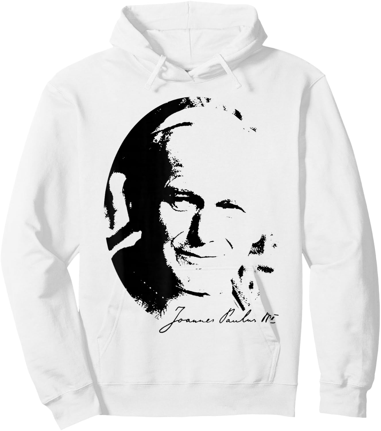Pope John Paul II Vatican Catholicism Christian Hoodie - Hoodie | White