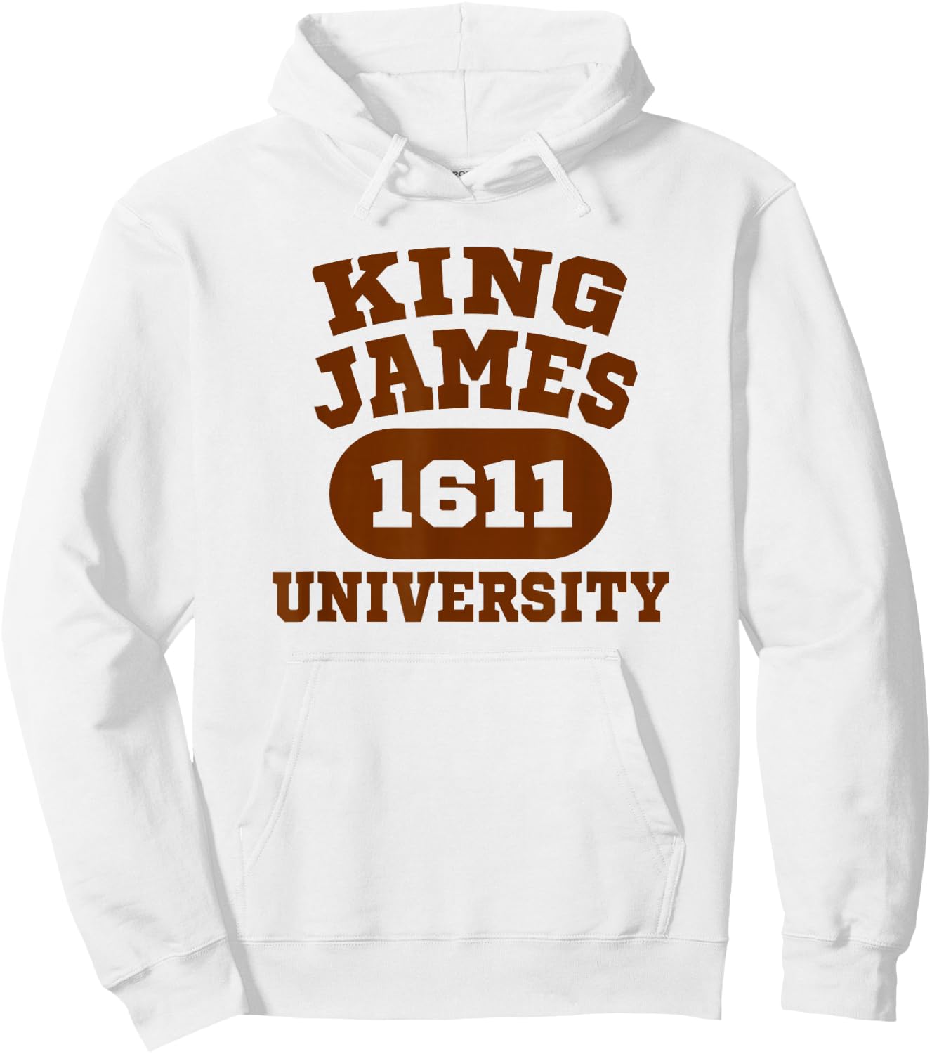 King James Bible 1611 KJV University Bible Studies Hoodie - Hoodie | White