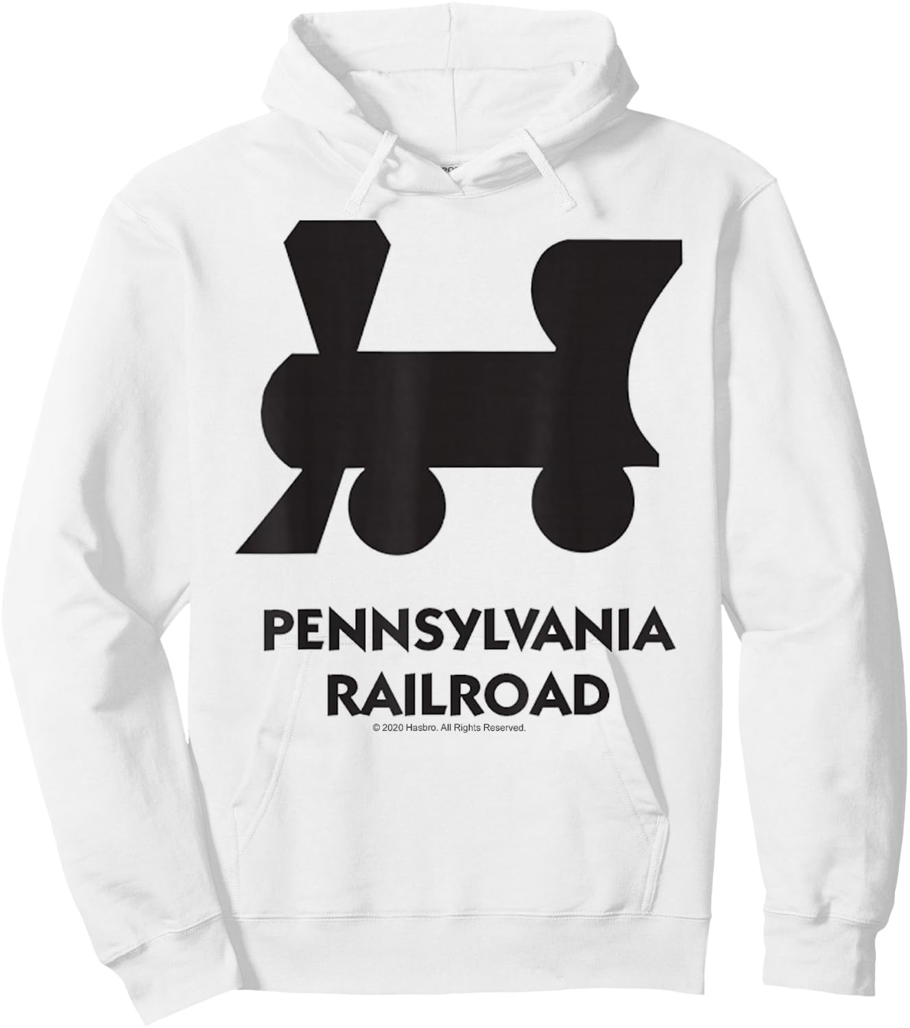 Monopoly Pennsylvania Railroad Hoodie - Hoodie | White