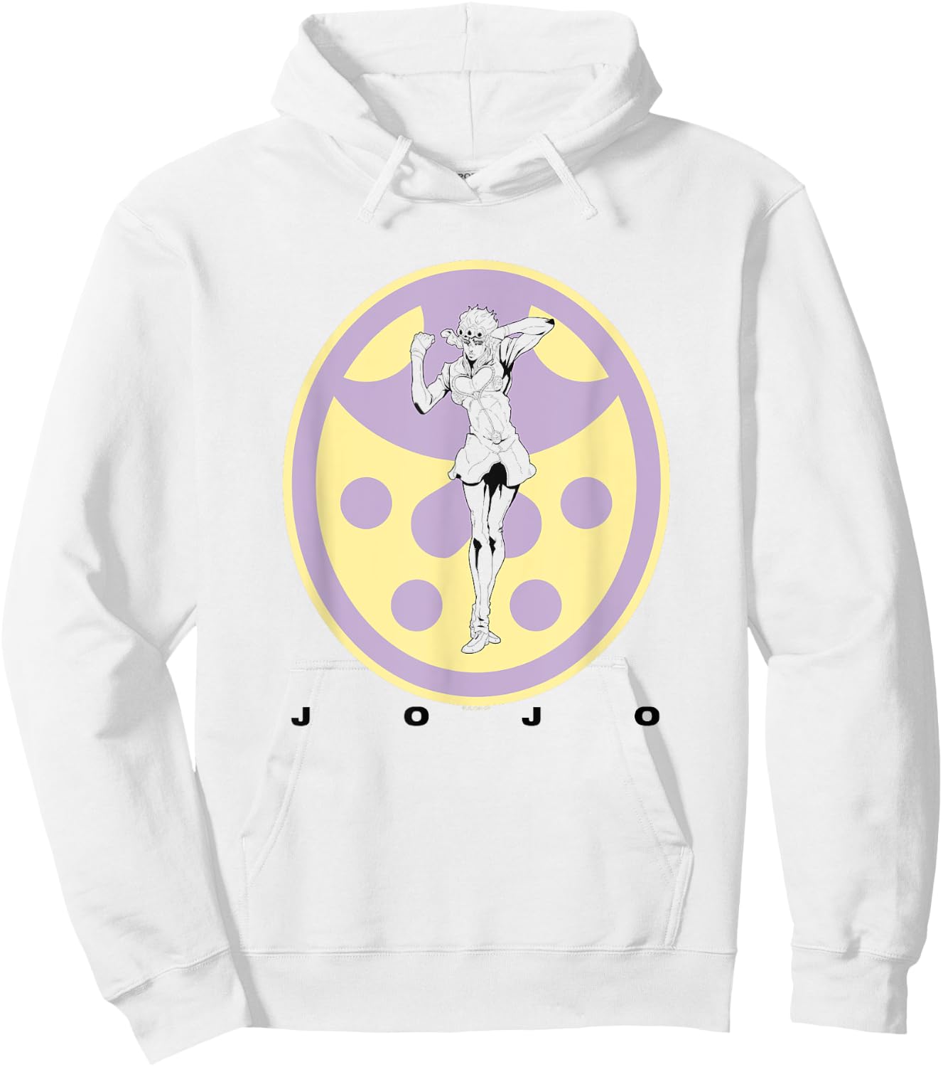 JoJo's Bizarre Adventure Pastel Giorno Anime Hoodie - Hoodie | White