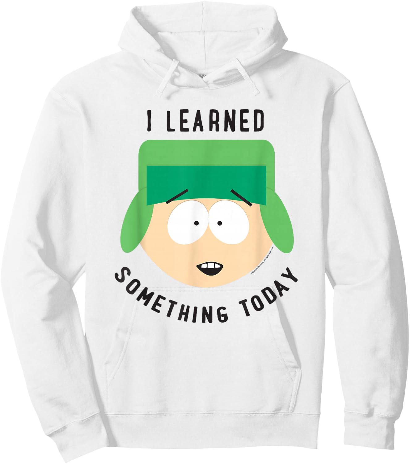 South Park Kyle I Learned Something Today Hoodie - Hoodie | White