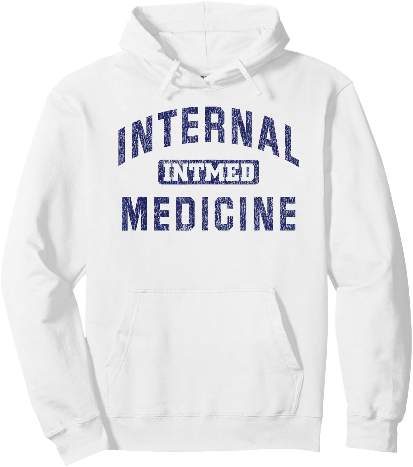 Internal Medicine Resident Internist Gift Hoodie - Hoodie | White
