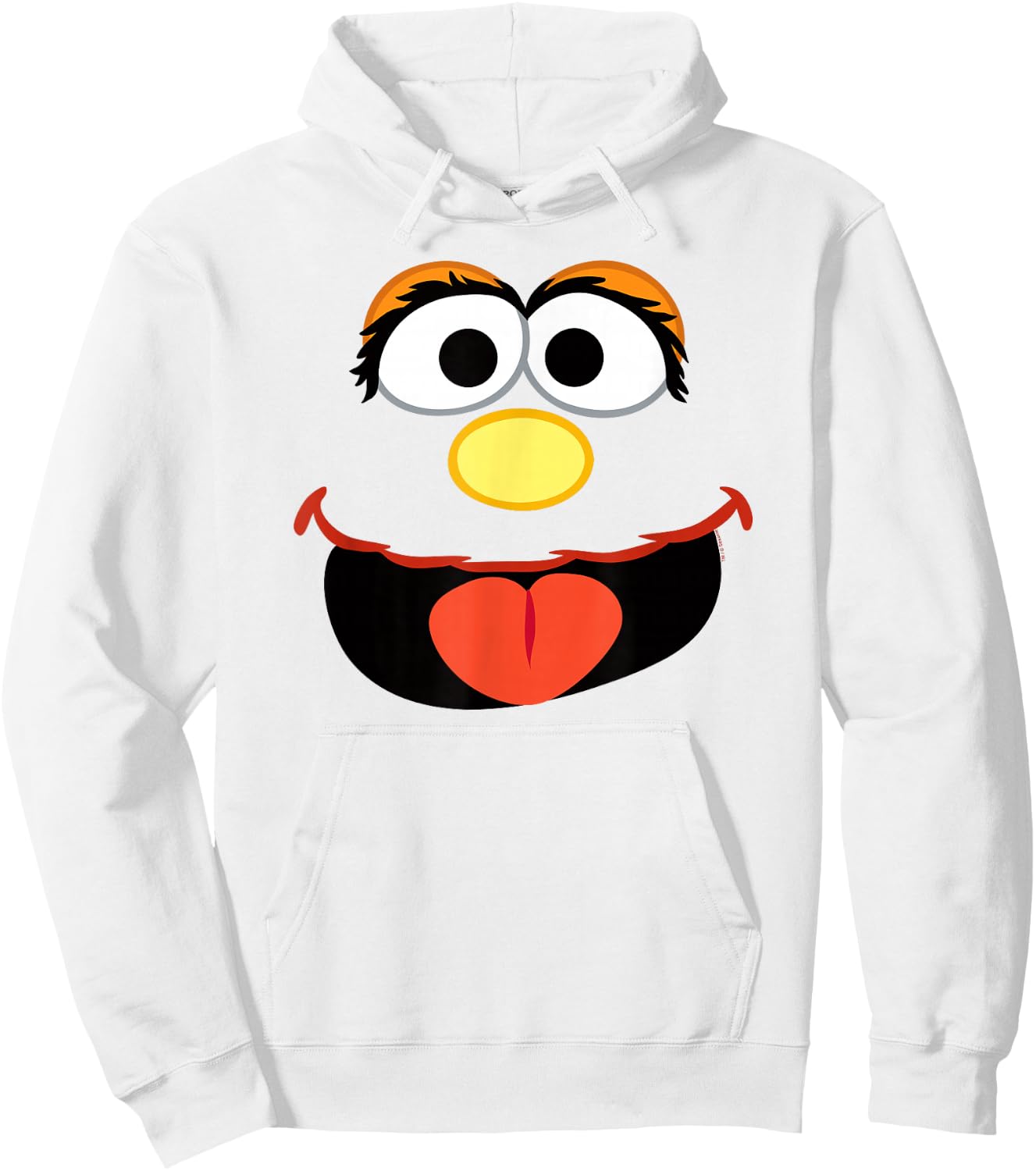 Sesame Street Murray Face Halloween Costume Hoodie - Hoodie | White