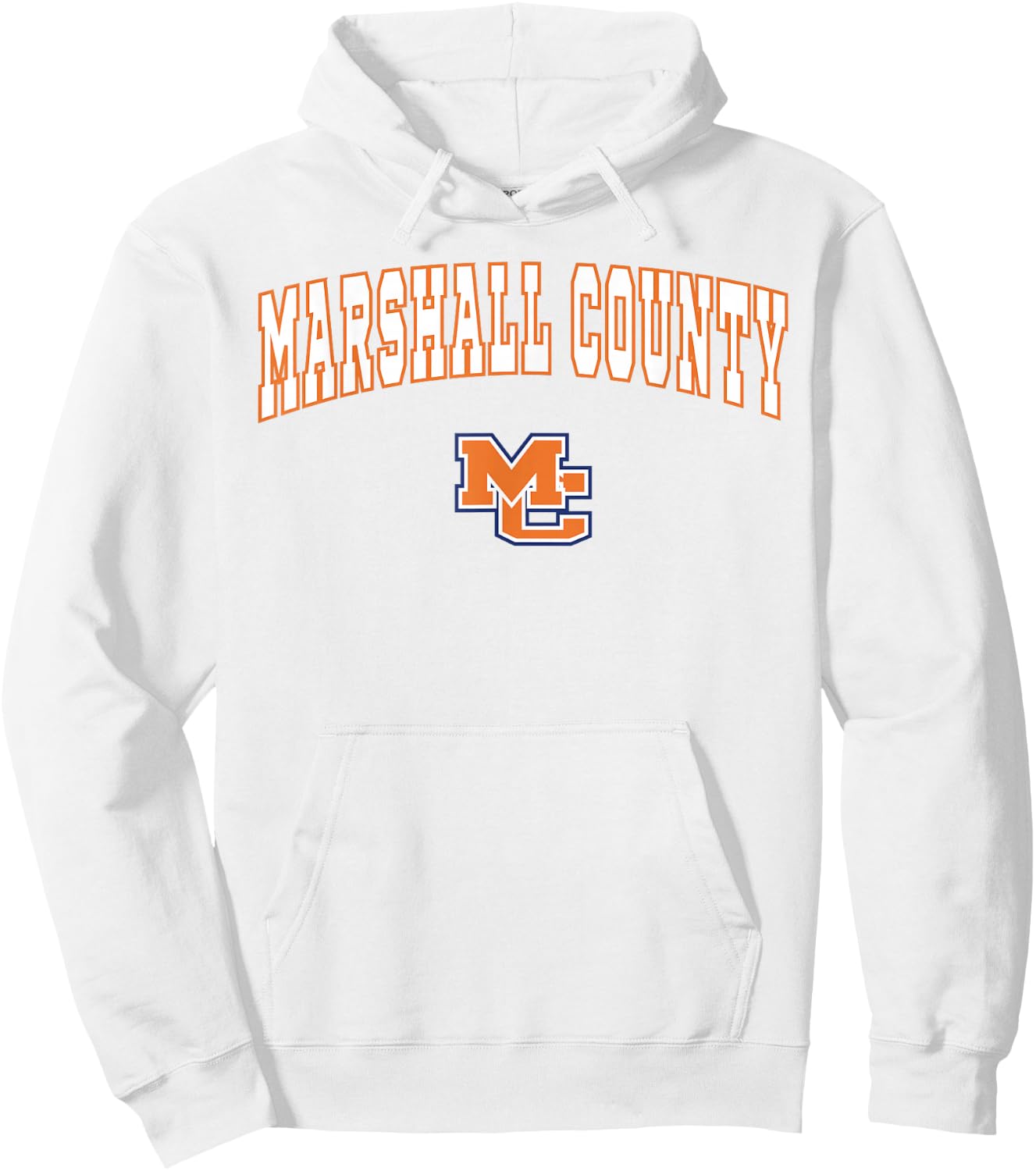 Marshall County High School Marshalls Hoodie - Hoodie | White