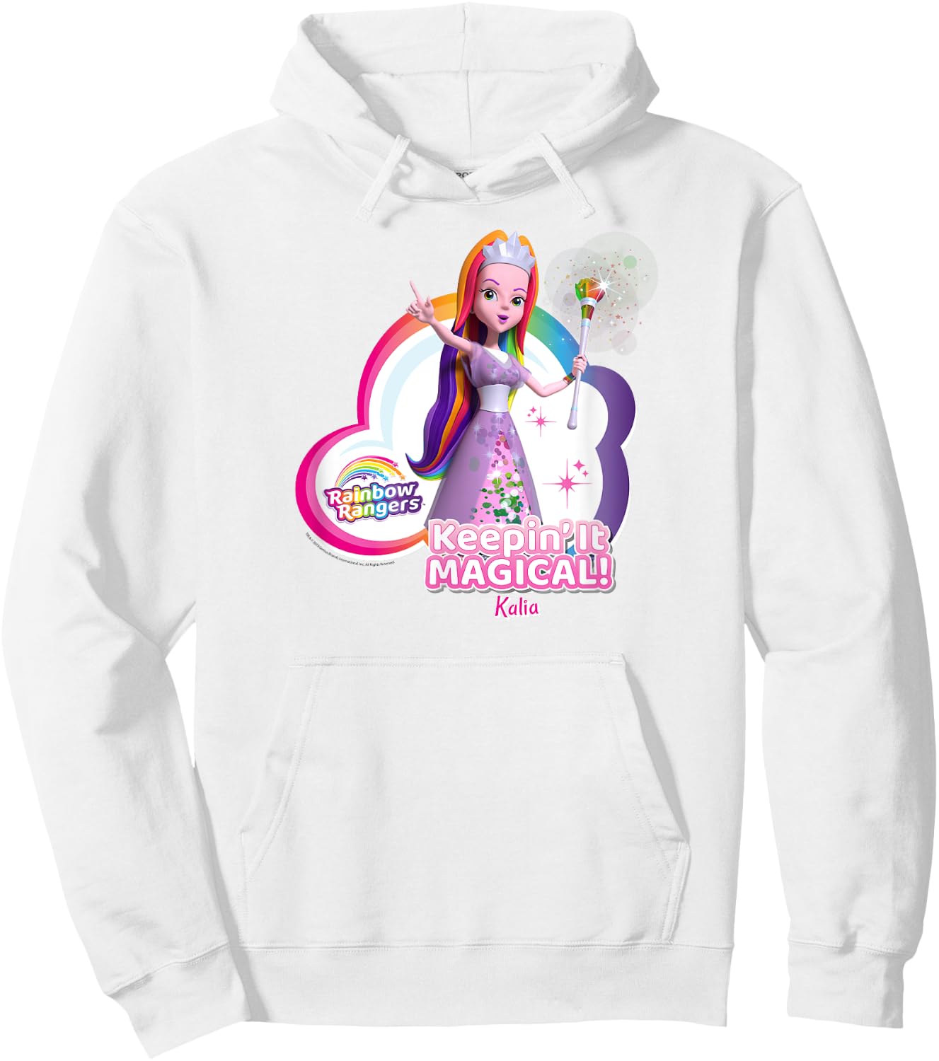 Rainbow Rangers Kalia "Keeping' It Magical!" Hoodie - Hoodie | White