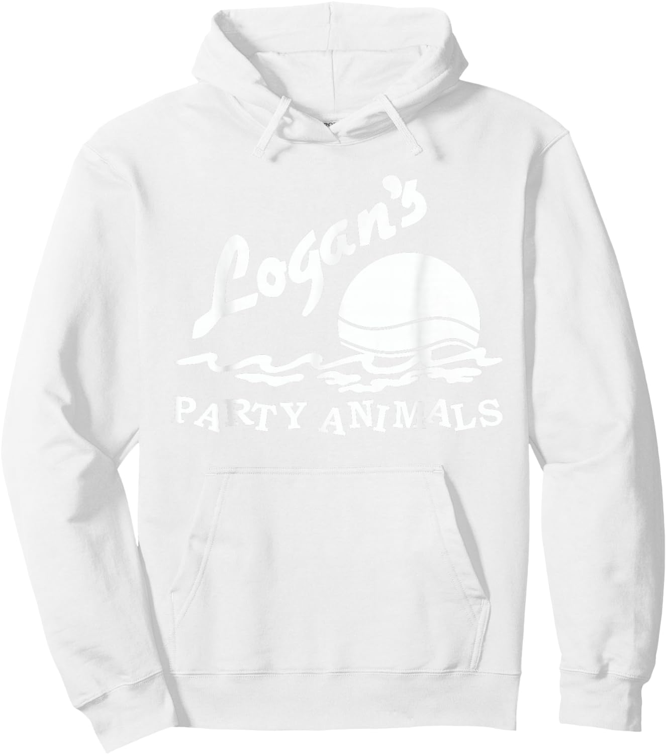 Logan's Party Animal Hoodie - Hoodie | White
