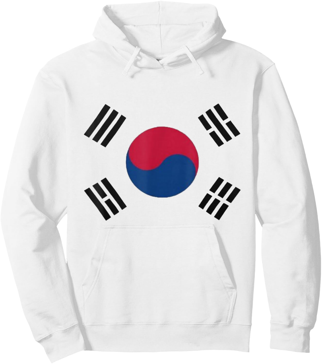 South Korea Korea Flag Women Youth Kids Hoodie - Hoodie | White