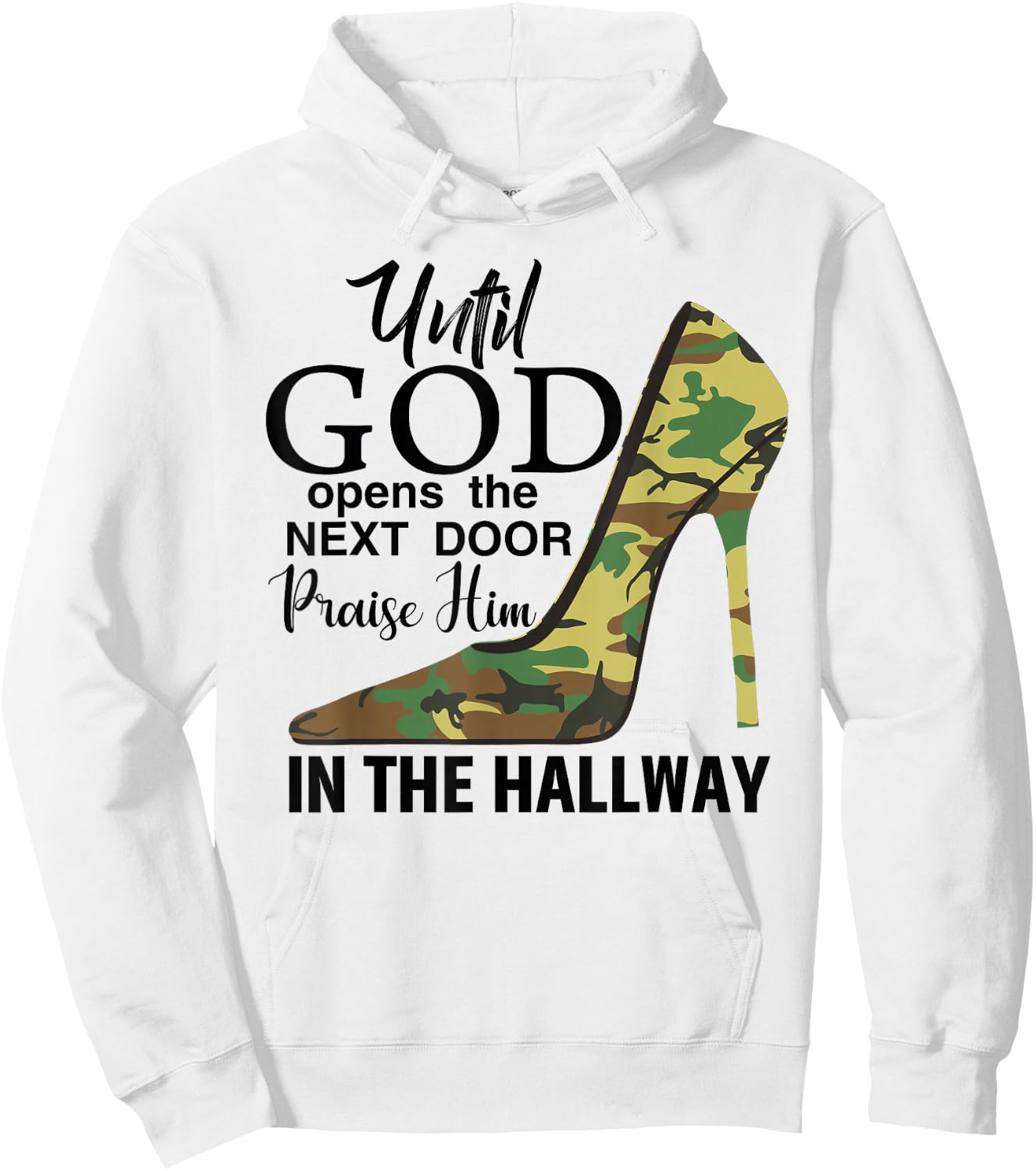 Mom Faith Based Apparel Plus Size Girl Novelty Christian Hoodie - Hoodie | White